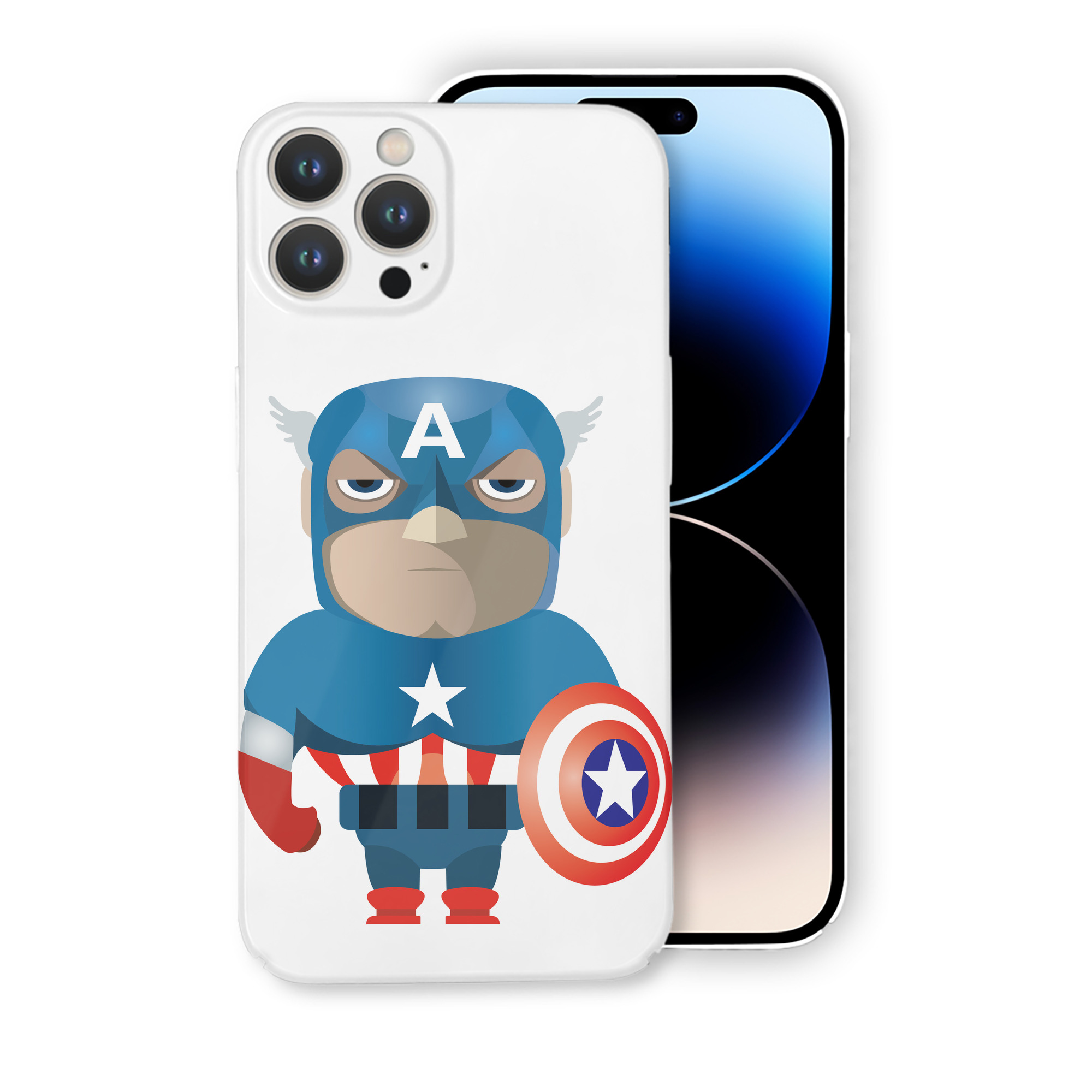 （画像用） アベンジャーズ The Avengers 【iPhone 14シリーズ対応】ハードケース